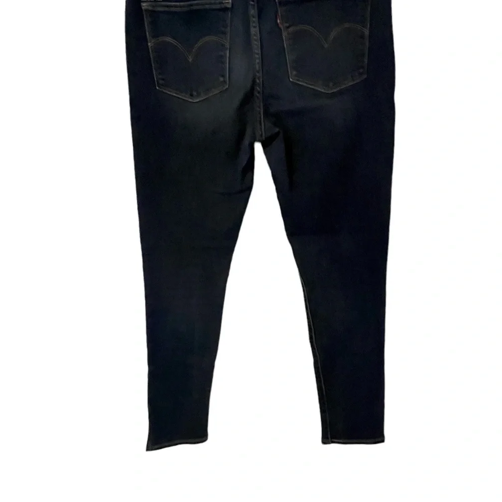 𝅺MEN'S Levi's 511 Dark Washed Denim Jeans 36x30
